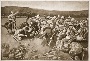 Koorn SpruitのAmbuscade、「19世紀の戦い、Vol。 VI：アーチボルドフォーブス、GAヘンティ、アーサーグリフィス少佐による1899年から1900年のボーア戦争 作： Lance Thackeray